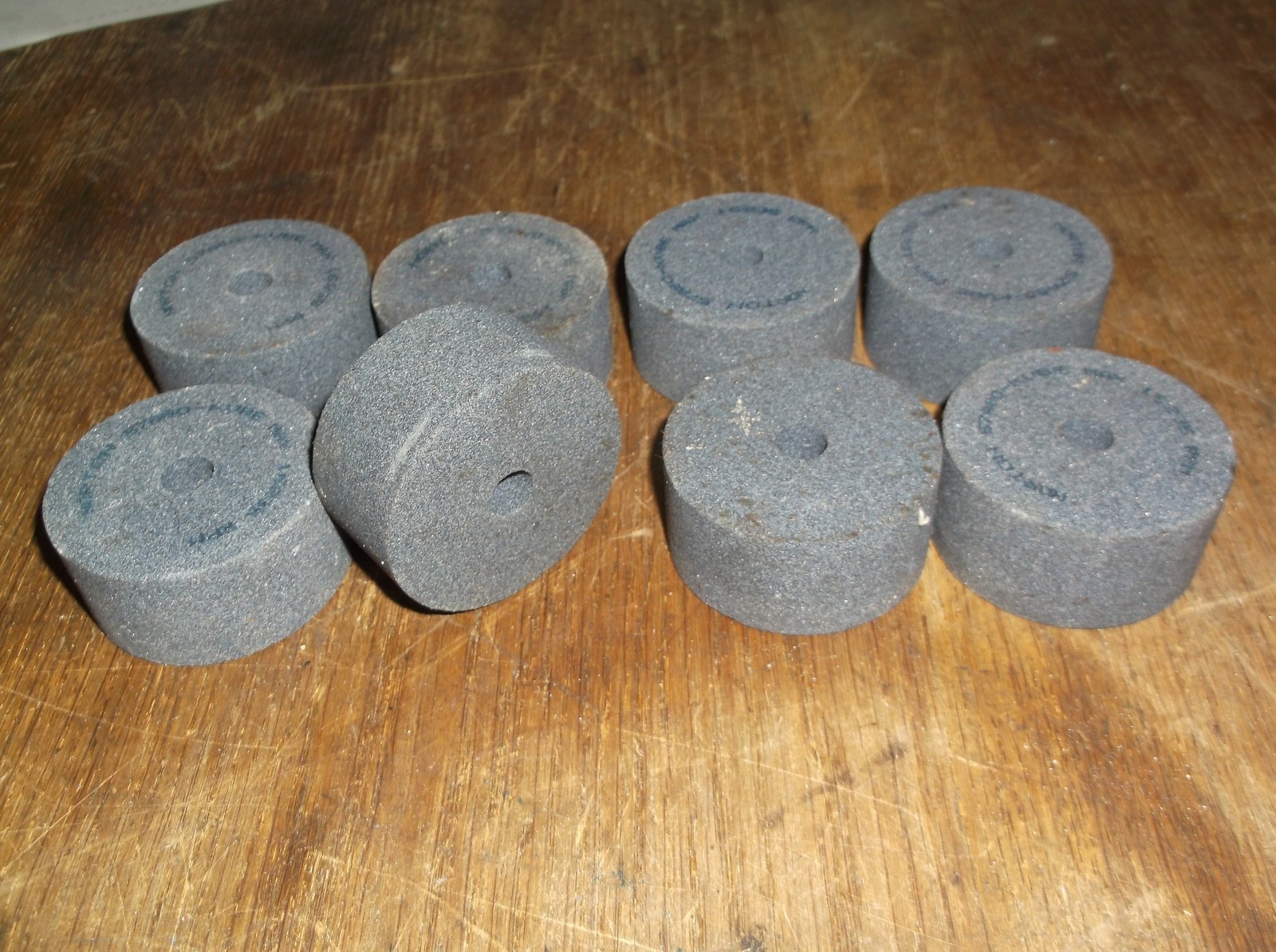 NEW Norton 57A80-KVBF 16235 RPM Abrasive Grinding Wheels, Lot of 8 *FREE SHIP*