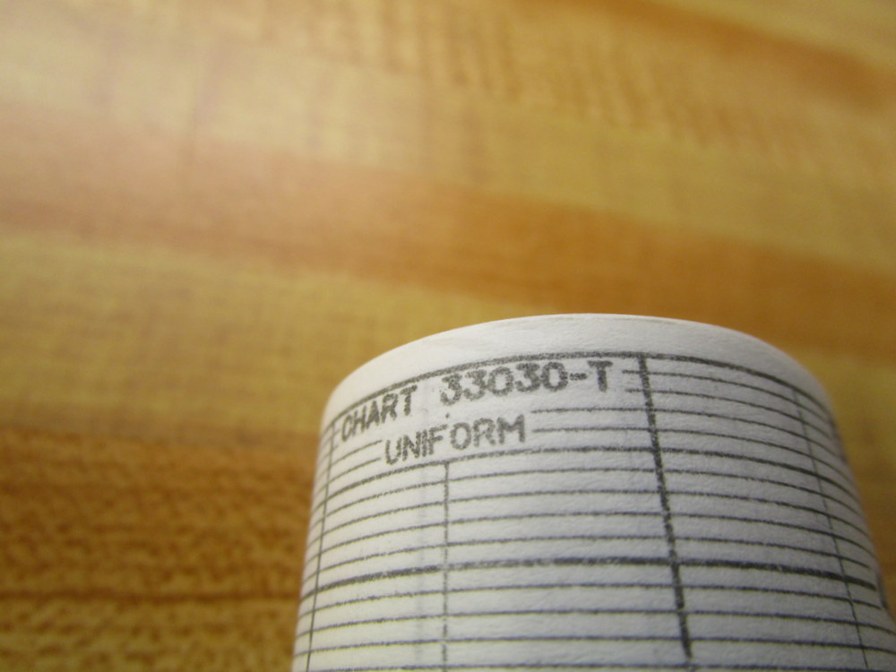 Foxboro 33030-T Chart Paper 33030T (Pack of 5)