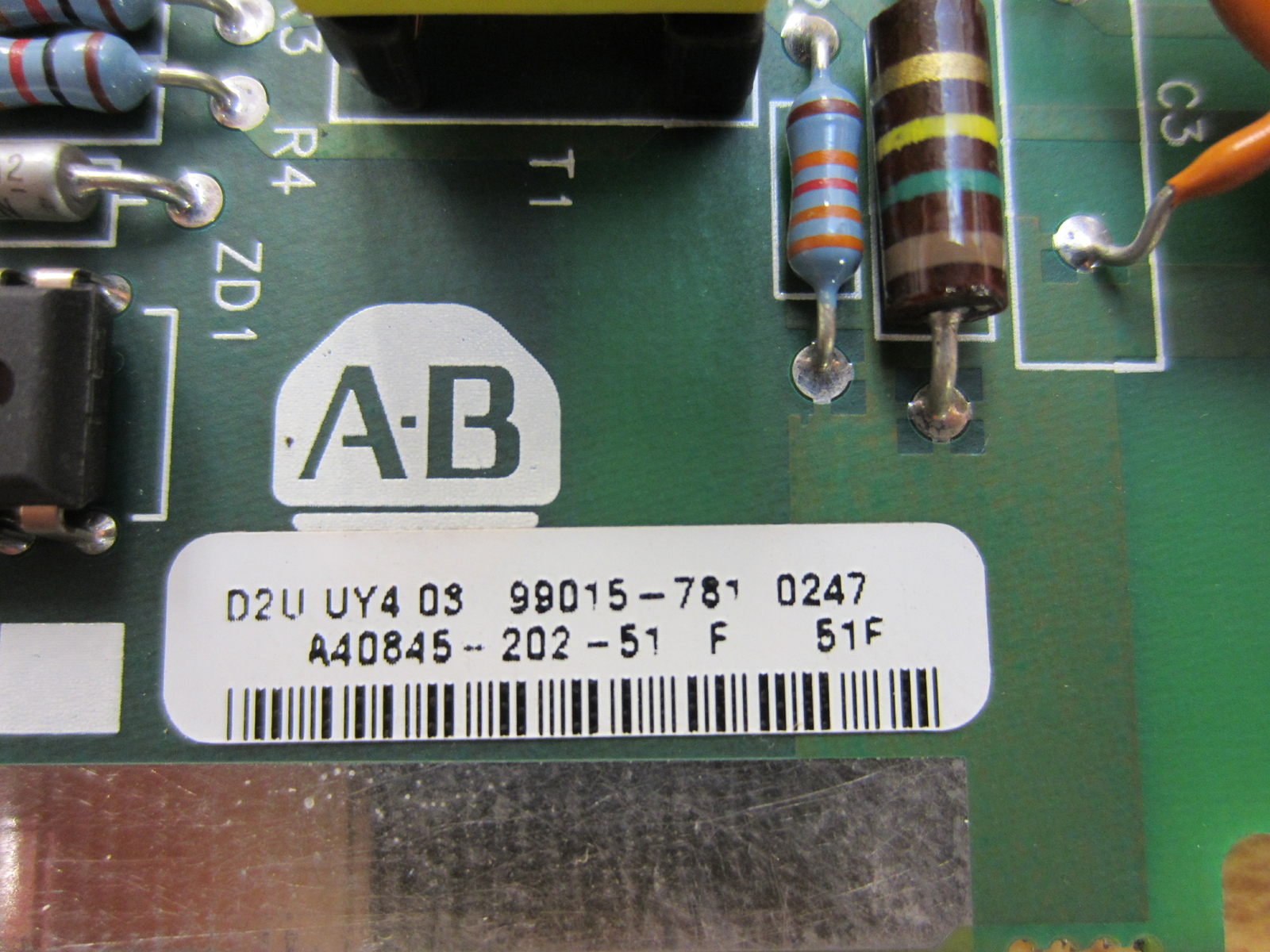 Allen Bradley 40845-202-51 1747-DCM Board A40845-202-51