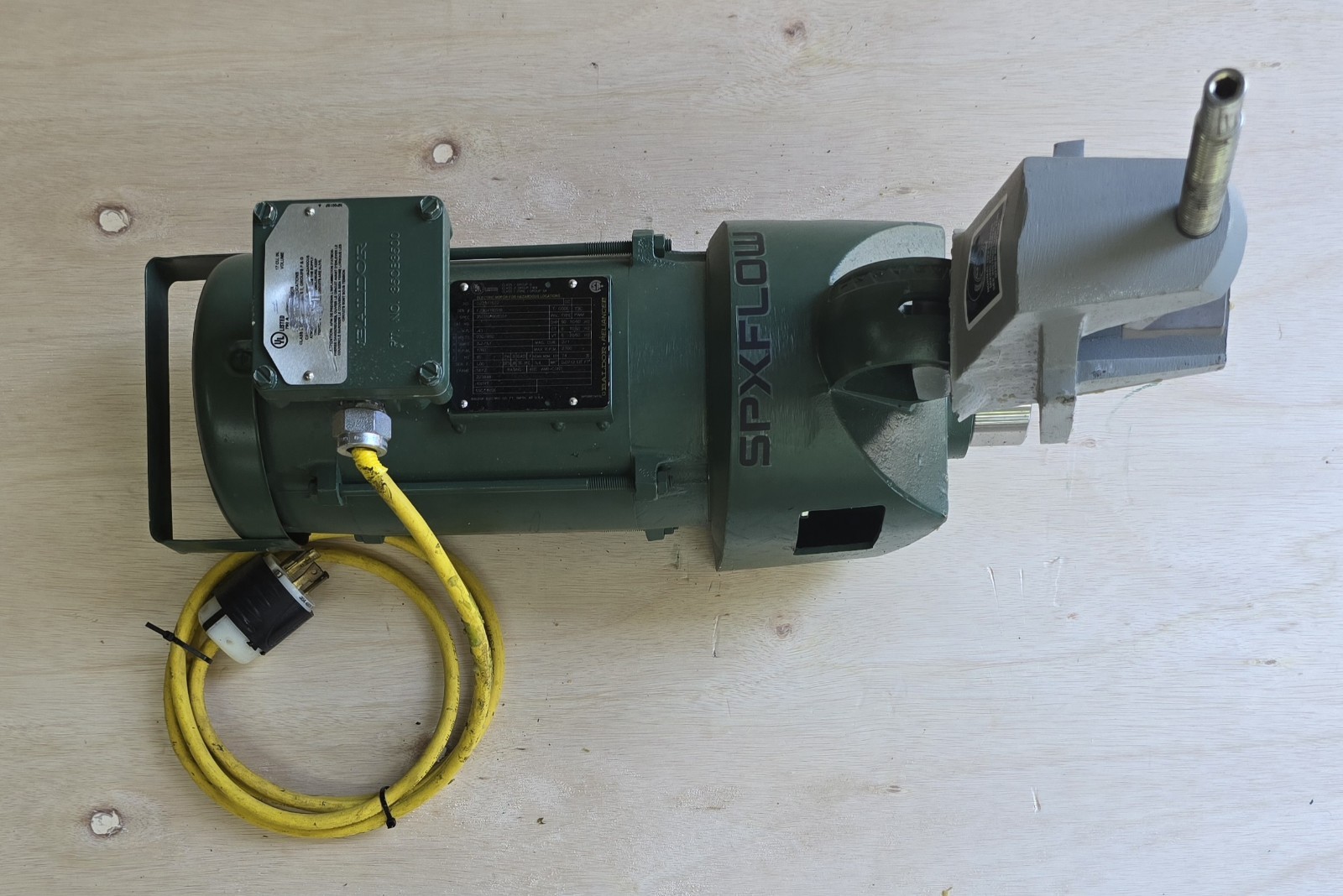 SPX FLOW Lightnin XJ30 Mixer CW Rotation 230/460V MFD 2023
