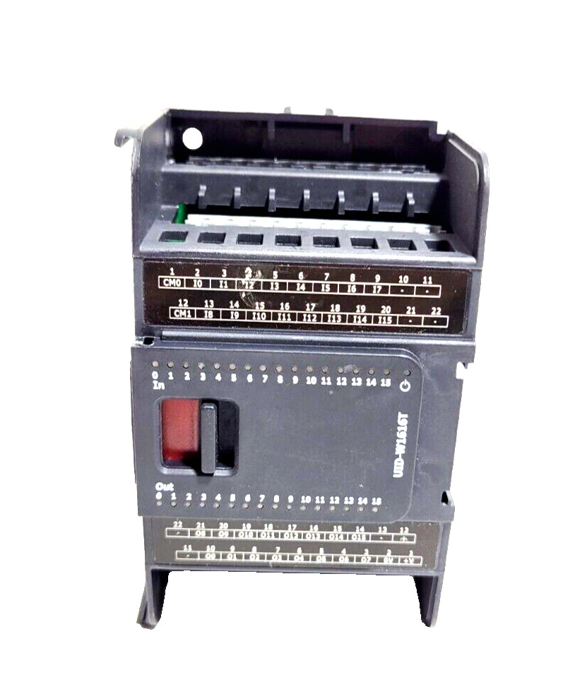Unitronics UID-W1616T I/O Wide Control Module 16 X 24VDC Used.