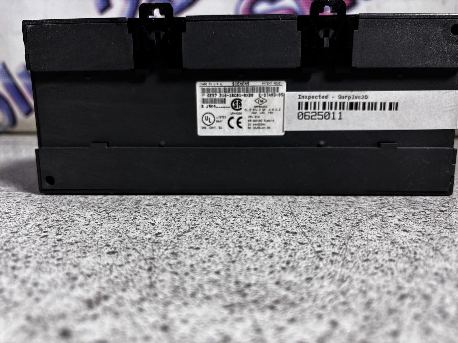 Siments Model GES7 214-1BC01-0XGB0 CPU 214 PLC.