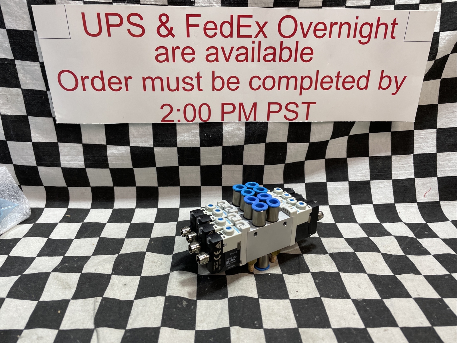 Festo VUVG-L10-P53C-T-M7-1P3, 566476, Solenoid Valve 5/2-way, LOT OF 4 #133P17