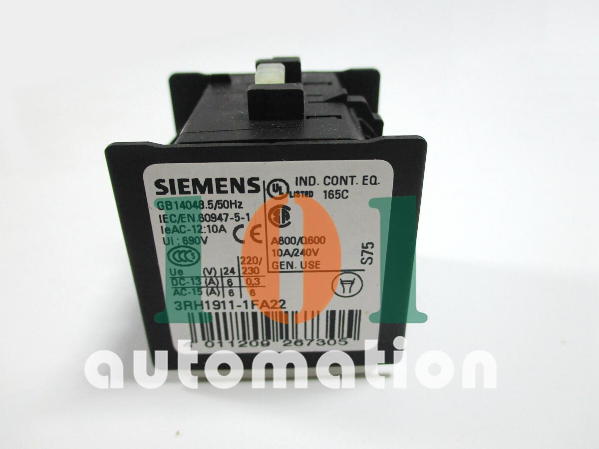1PCS NEW FOR SIEMENS Auxiliary contact 3RH1911-1FA22