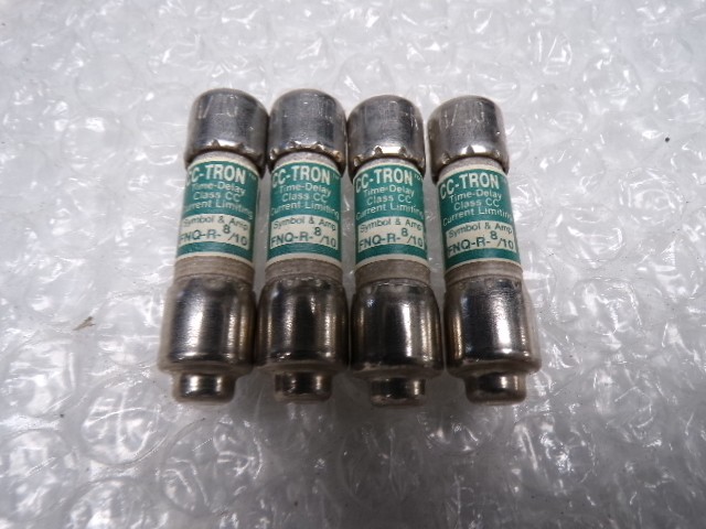 CC-TRON FNQ-R-8/10 FUSE LOT OF 4 NSNP