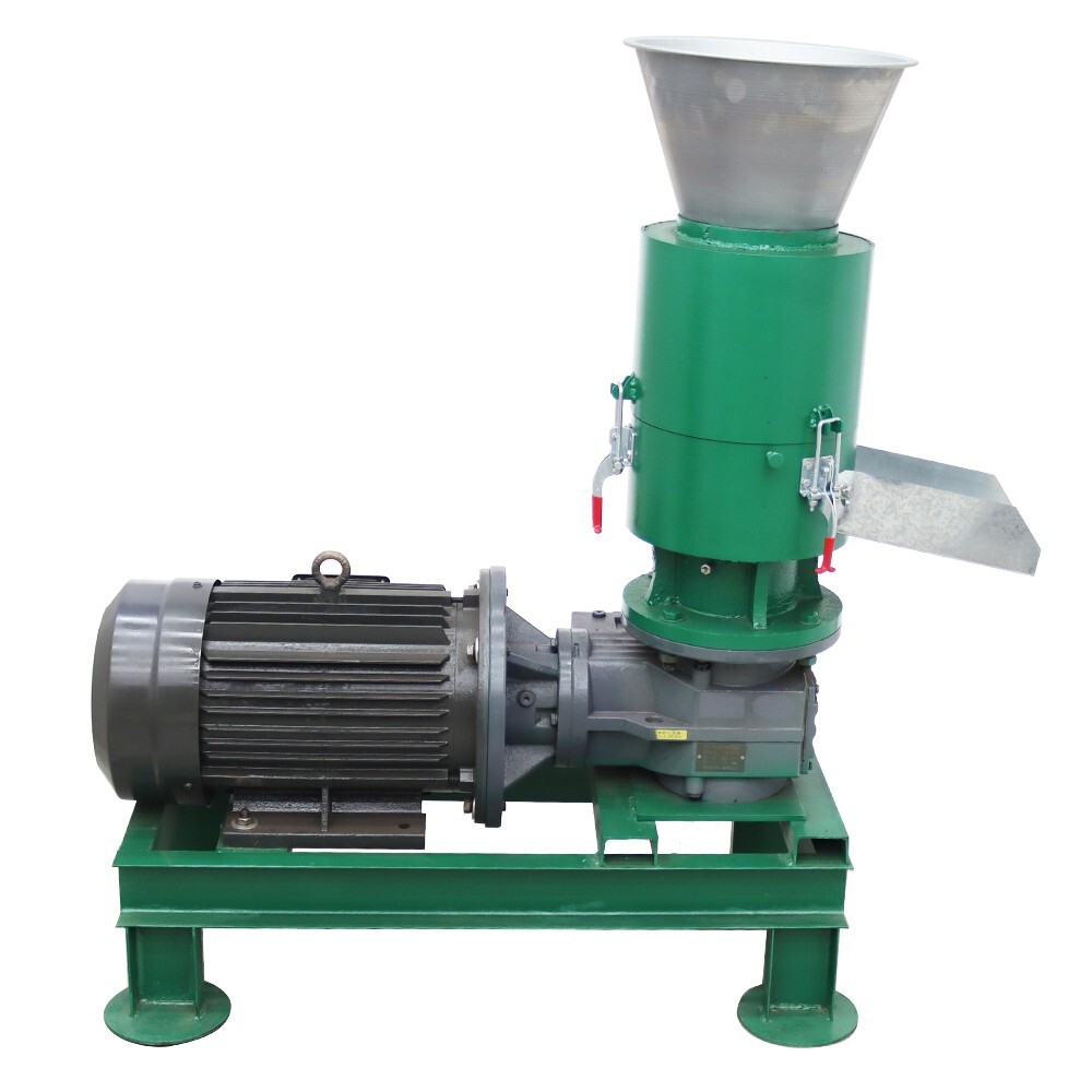 Electric Sawdust Pellet Mill Machine Wood/ Straw Pelletizer Granulator 220V