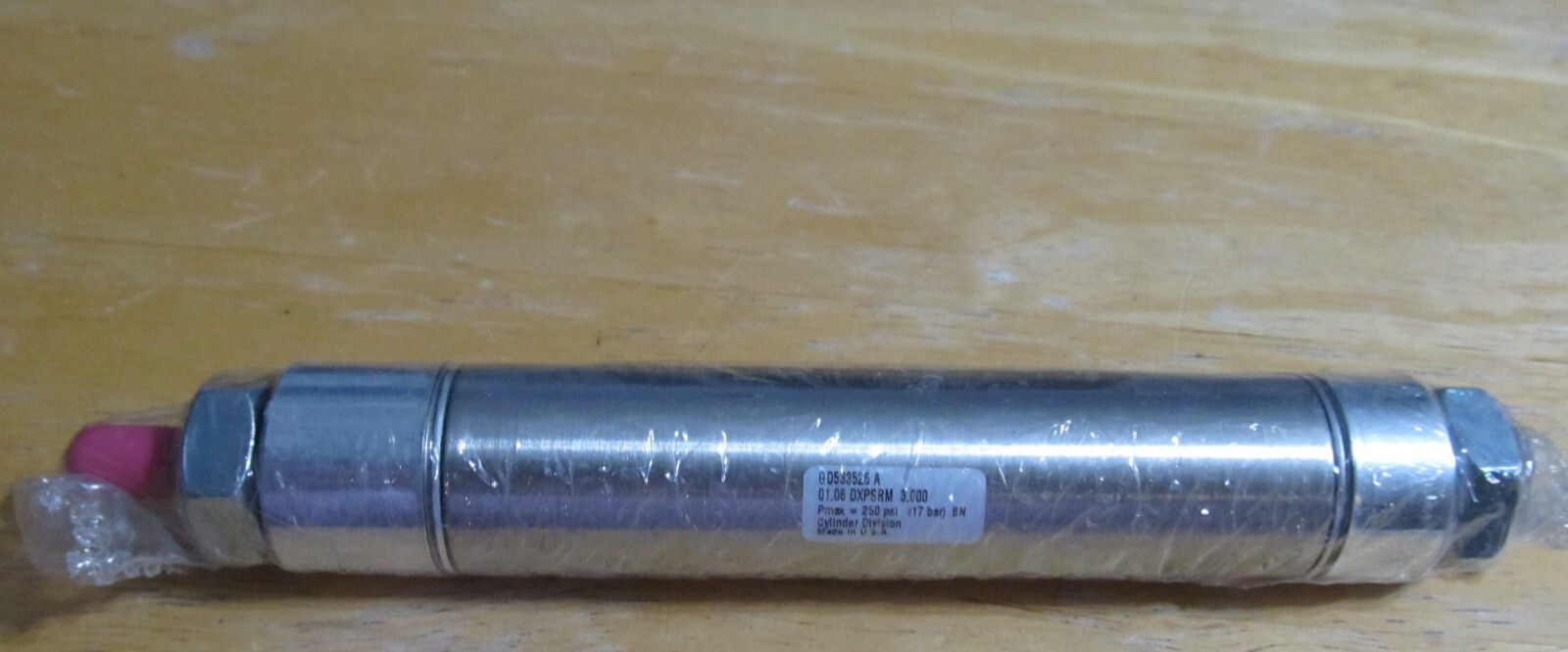 NEW SCHRADER BELLOWS 01.06DXPSRM-3.000 PNEUMATIC CYLINDER