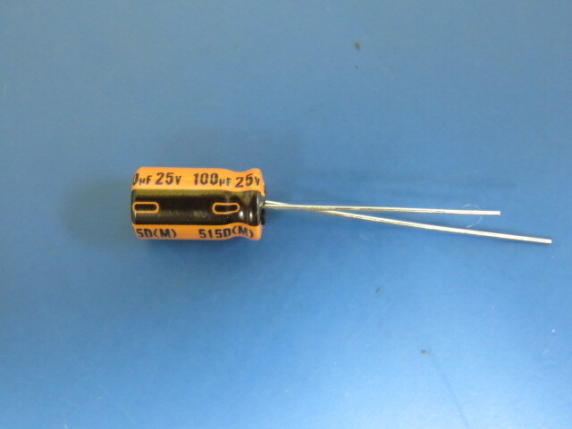 SPRAGUE 515D107M025AA6A Qty of 90 per Lot Aluminum Electrolytic Capacitors – Ra