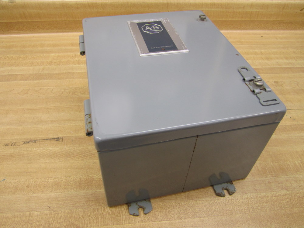 Allen Bradley 500BJD920 Cabinet With 500-BOD920 Starter