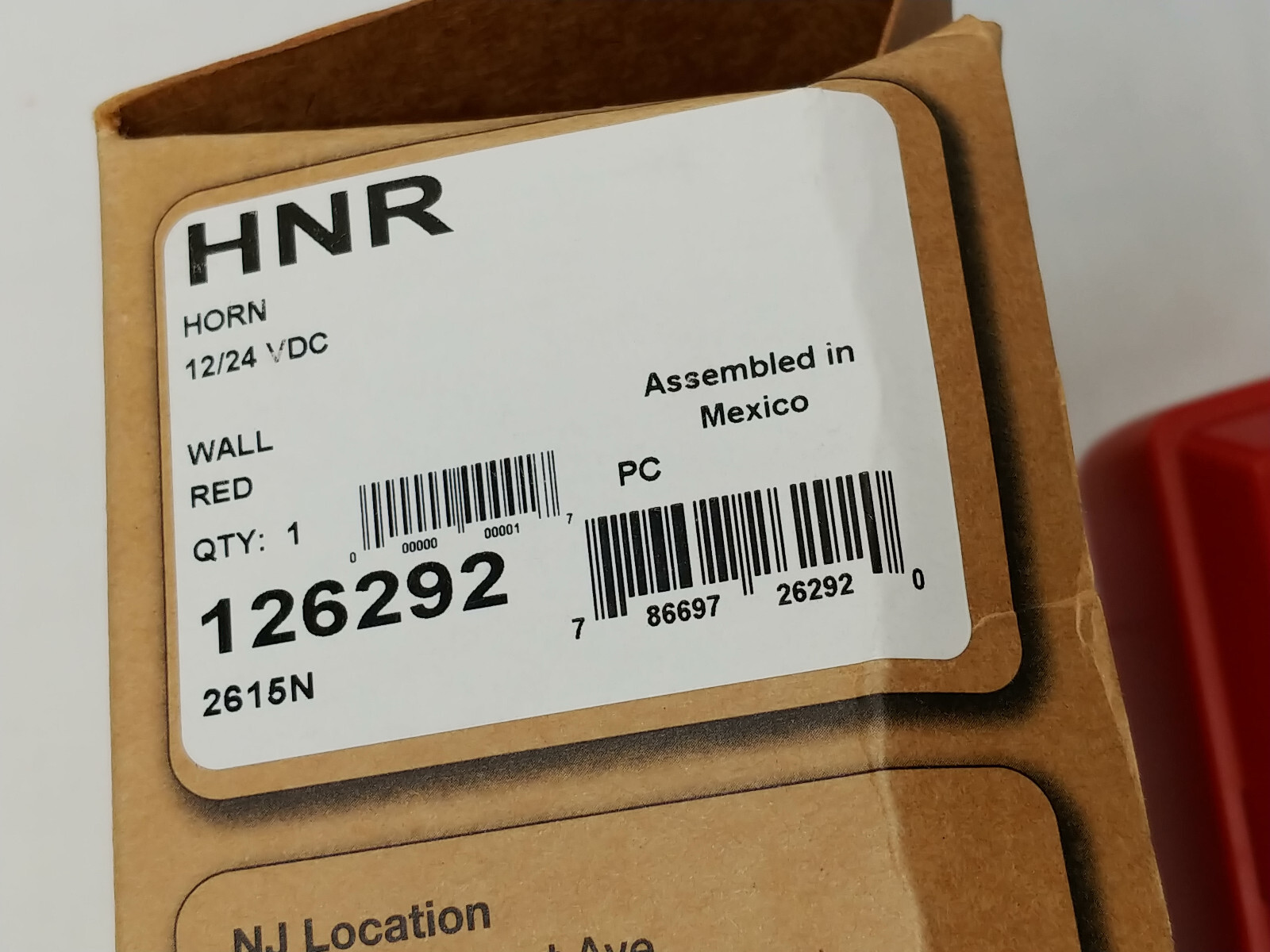 HNR Horn 12/24 VDC