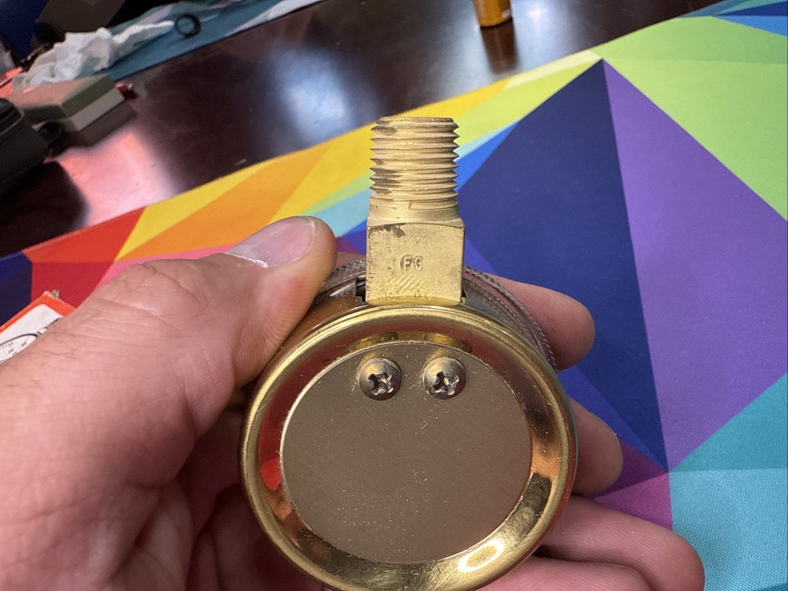Ametek 2″ 4000 PSI Gauge 1/4″ LM SPEC 143403 P601