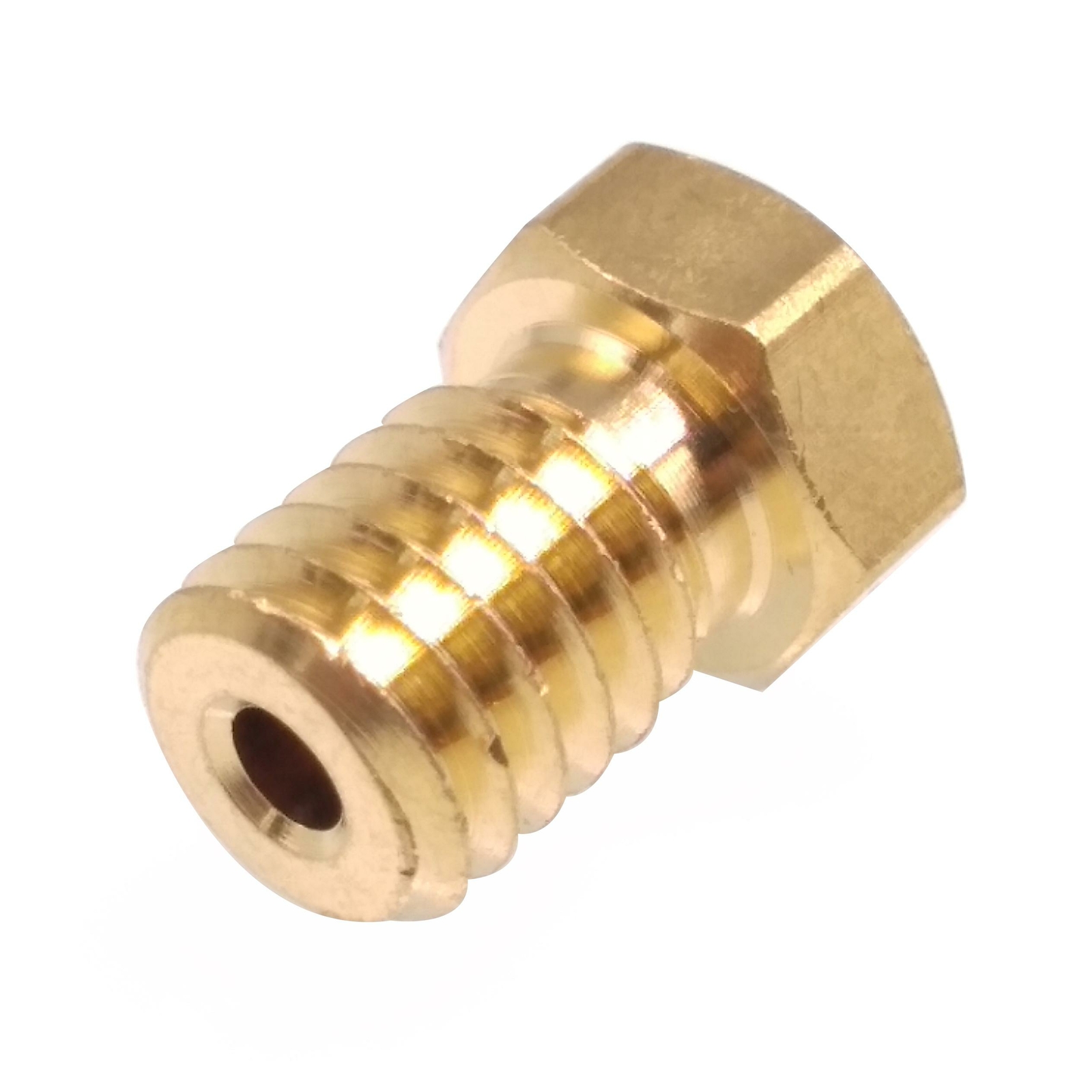 10pcs 3D Printer Extruder Brass Nozzle 0.4mm M6 Thread 1.75mm For E3D