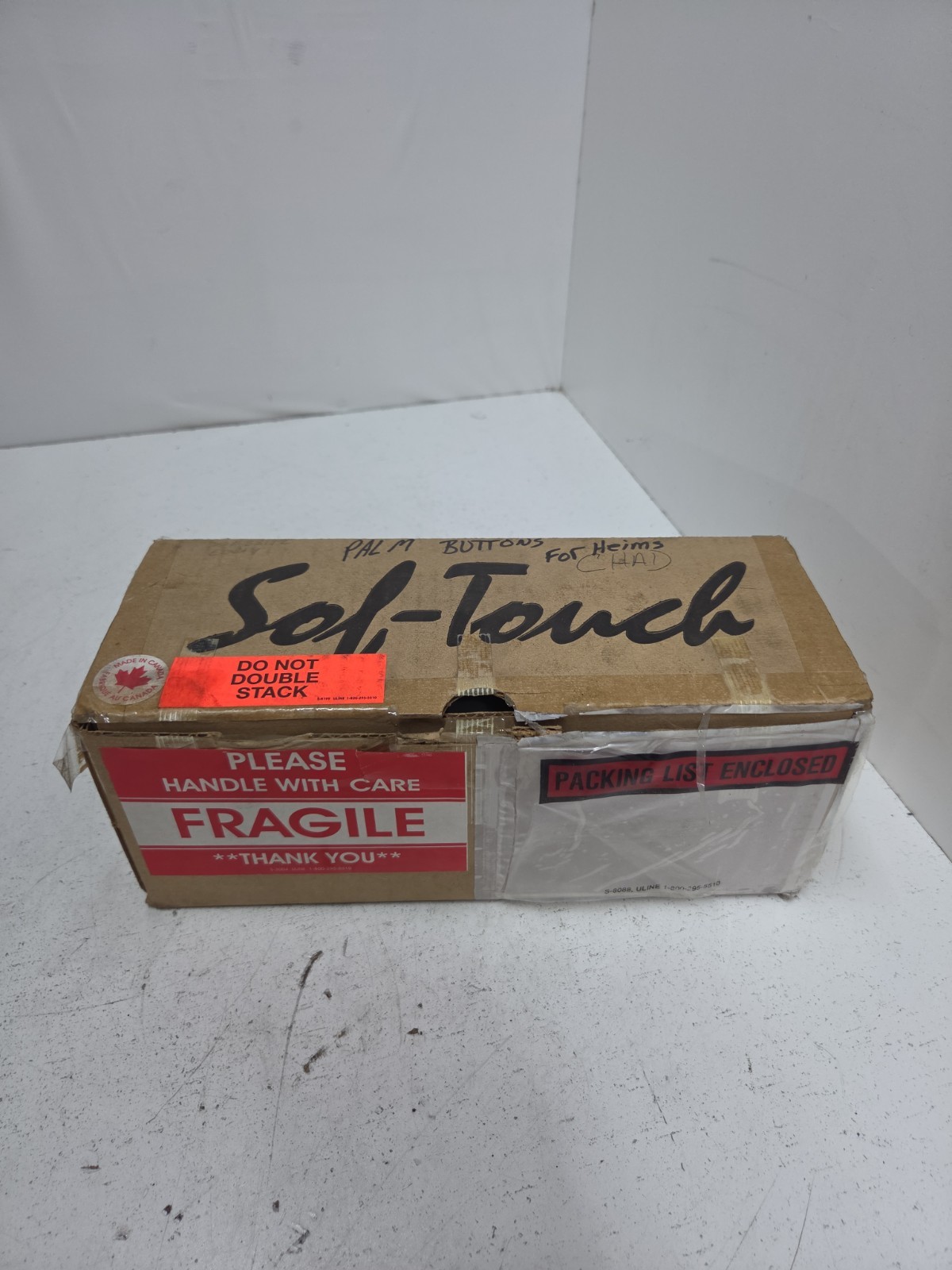 SOF TOUCH ST-0001 INDUSTRIAL MACHINE SWITCH 15-30 VDC 10A **NOS**