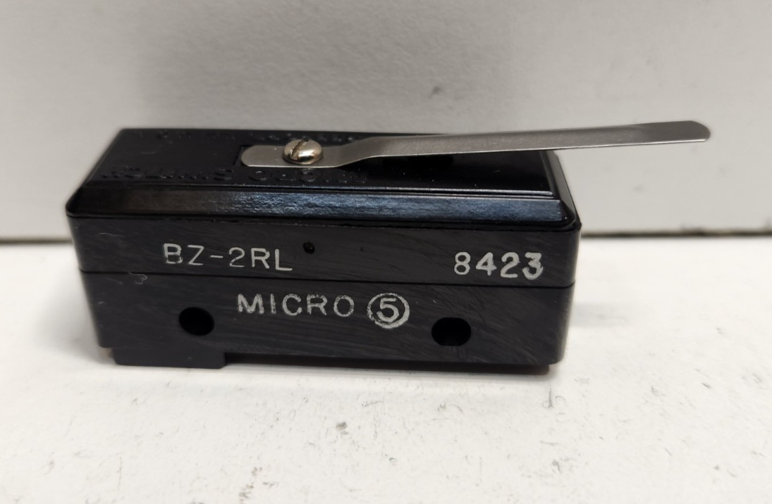 NEW NO BOX! MICRO-SWITCH 15A 480V TOP PIN LEVER LIMIT SWITCH BZ-2RL