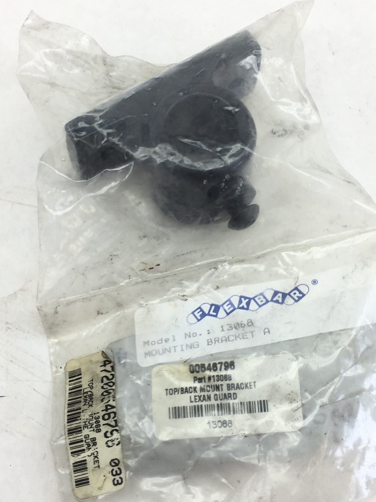 NIB! FLEXBAR 13068 MOUNTING BRACKET LEXAN LATHEGUARD FAST SHIP!!! (A272)