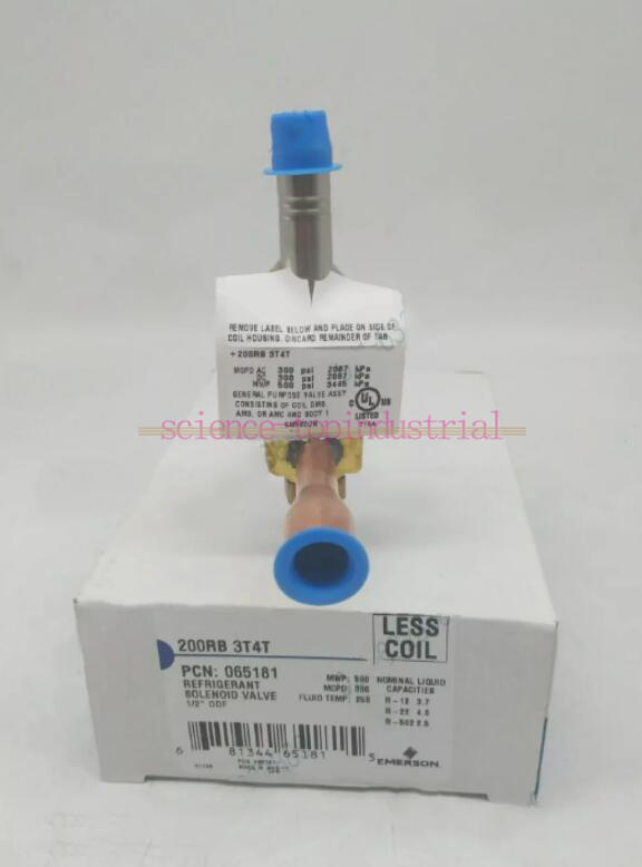 New 1PC Emerson 200RB 3T4T Solenoid Valve Fast delivery 200RB3T4T
