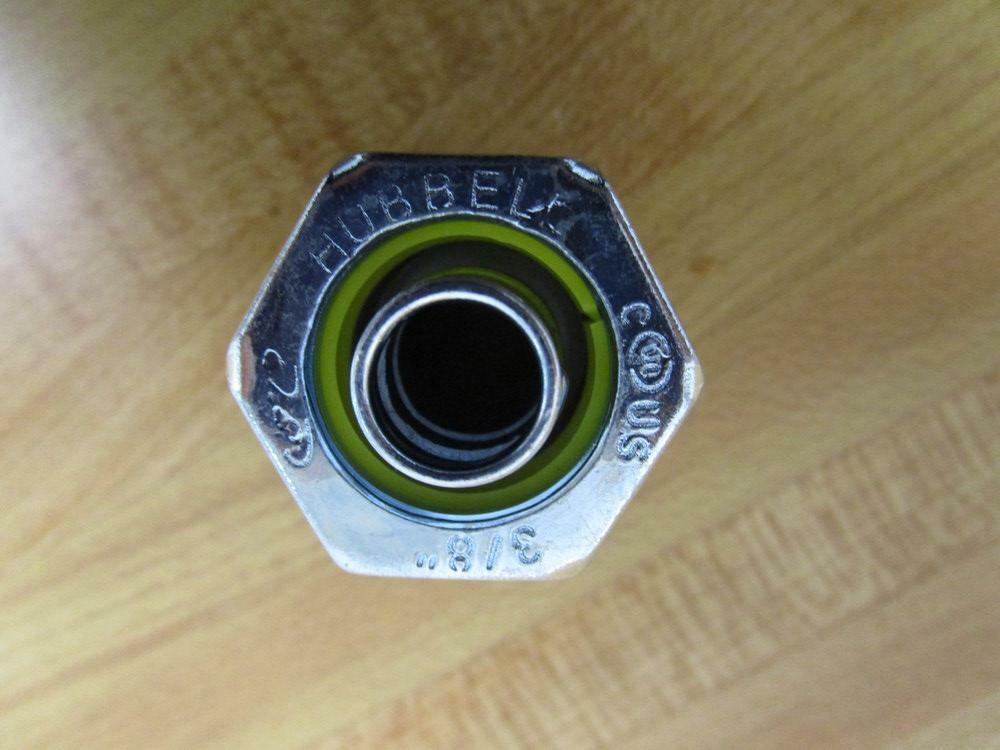 Raco Hubbell 3401-8 3/8″ Straight Connector 34018 (Pack of 10)