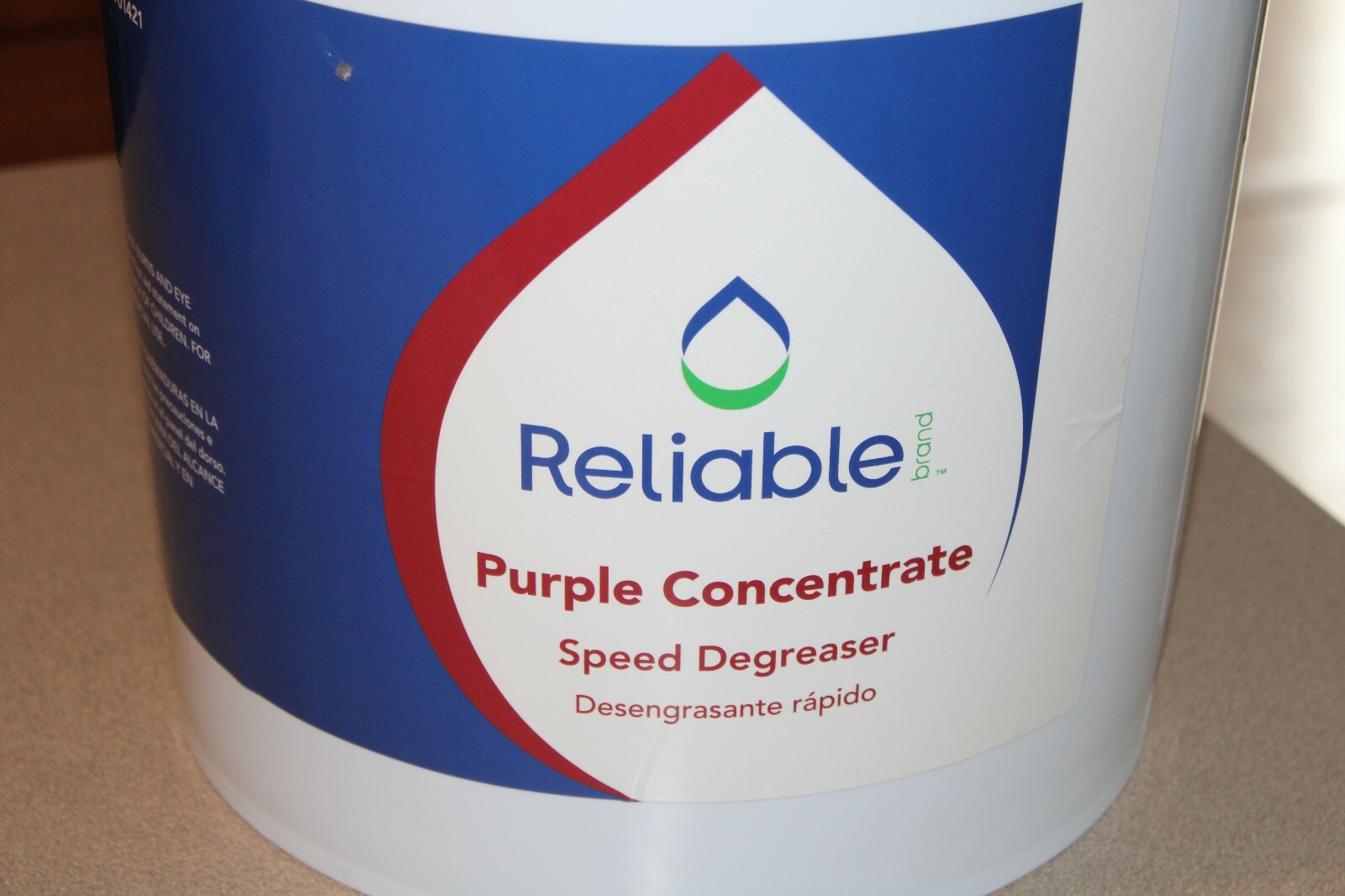 5 Gallons Reliable Brand V01423 Purple Concentrate Speed Degreaser