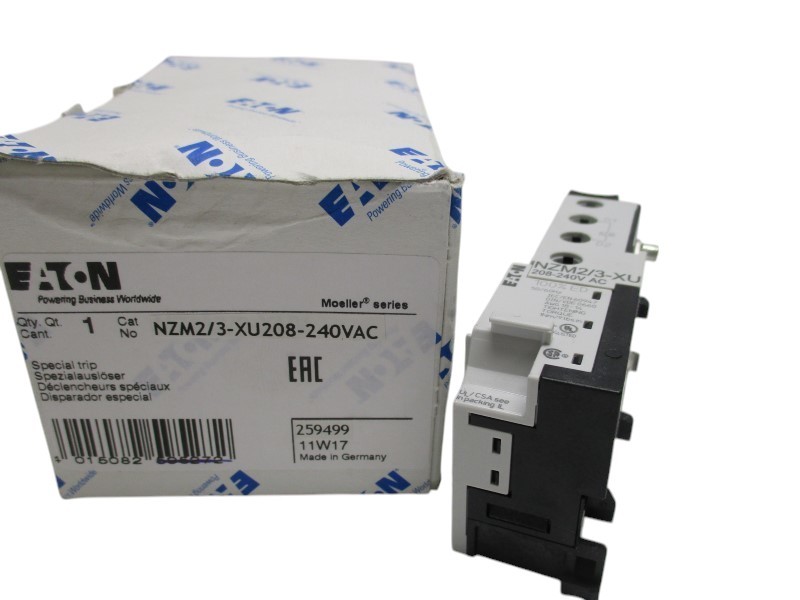 EATON NZM2/3-XU208-240VAC SPECIAL TRIP 208-240VAC NSMP