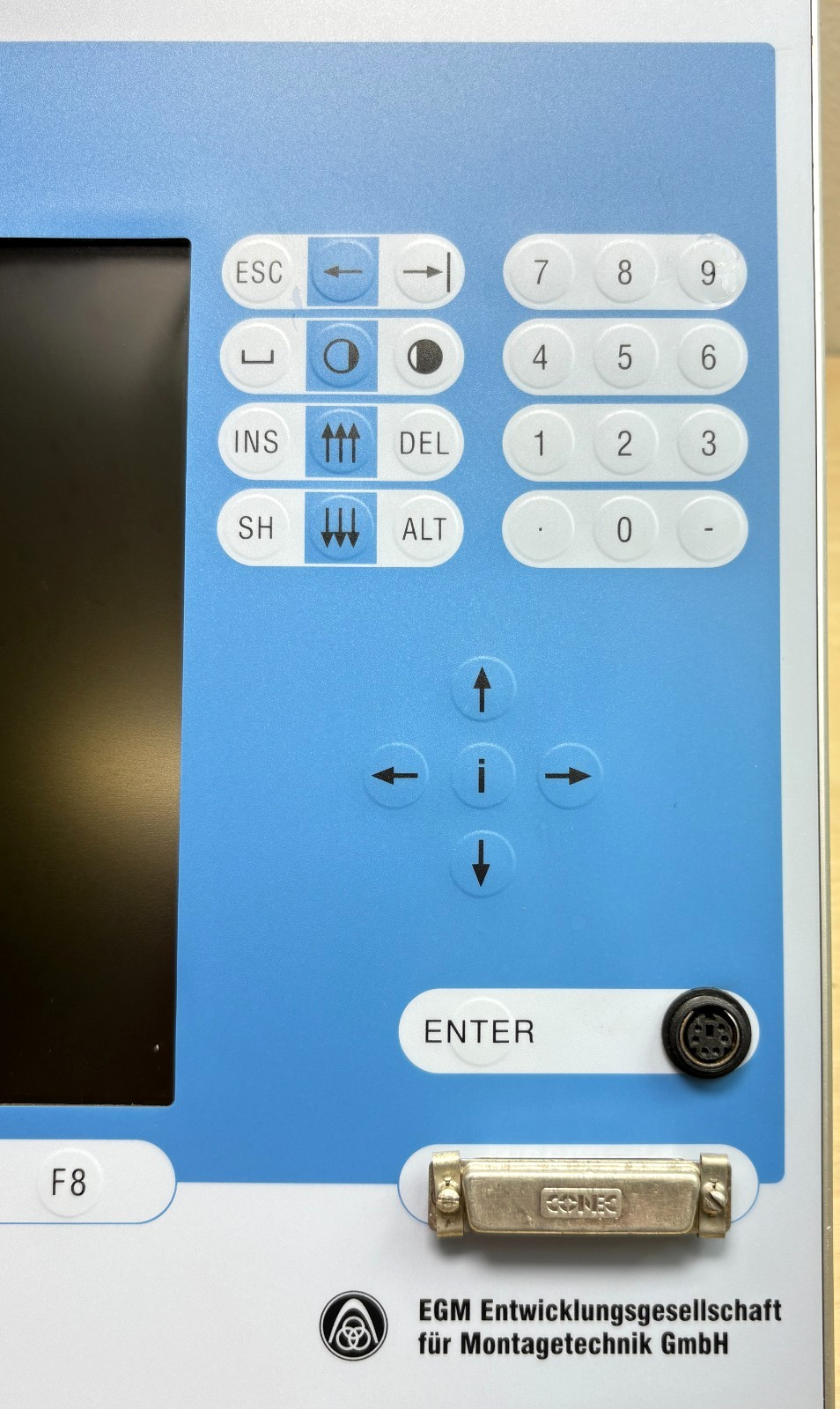 ThyssenKrupp EGM PME02i V.X4241.011.92.10 HMI Display Unit