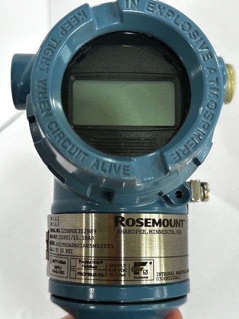 ROSEMOUNT 3051TG2A2B21AE5M5S5T1 PRESS TRANS 3051