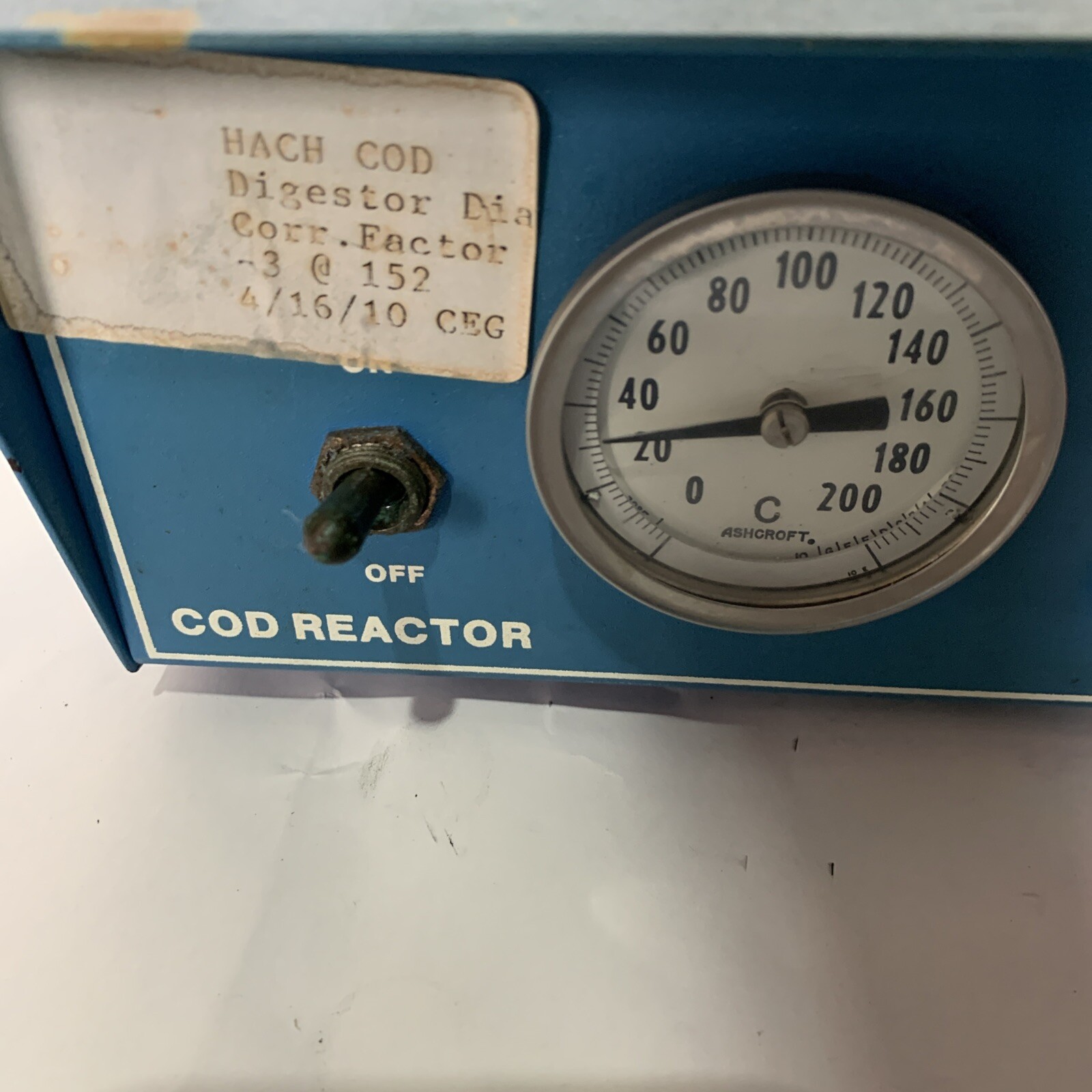 HACH Cod Reactor 16500-10 120 VAC 50/60Hz A6311WVS