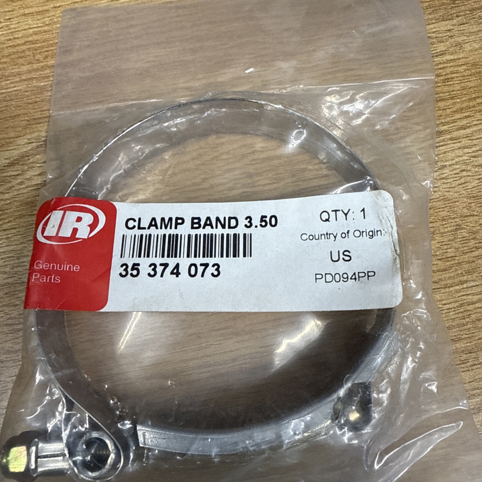 Ingersoll Rand Clamp Band 3-1/2″ 35 374 073