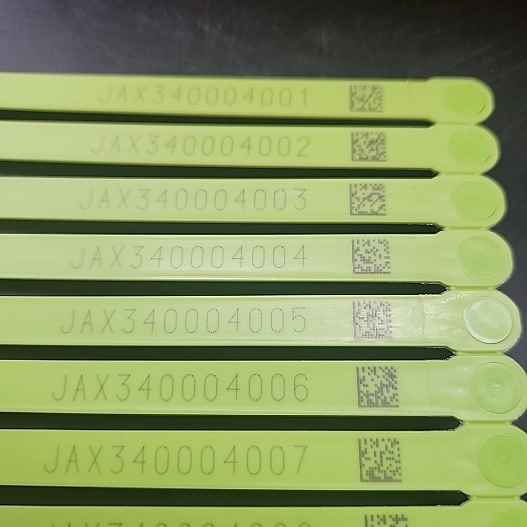 1000 Plastic Security Tamper Trailer Truck Shipping Container Seals Laser Number
