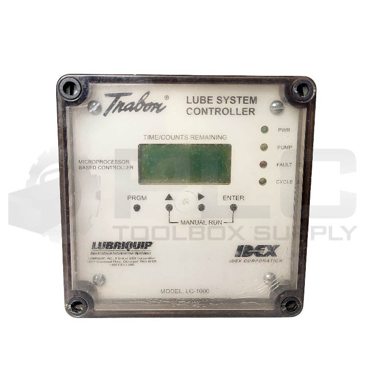 TRABON 163-400-051 LUBE SYSTEM CONTROLLER LC 1000 24V