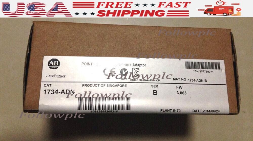 1PC NEW Allen-Bradley 1734-ADN POINT I/O DeviceNet Network Adaptor
