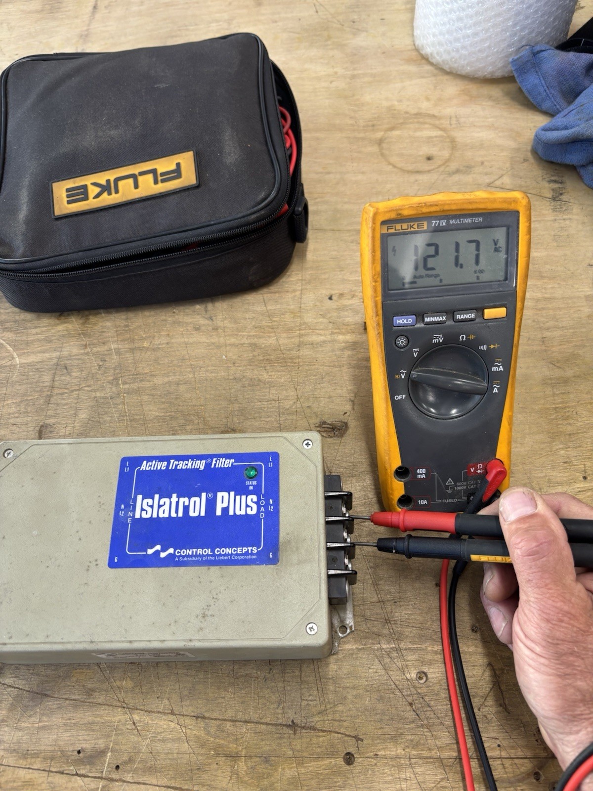 IC+130 CONTROL CONCEPTS ISLATROL PLUS ACTIVE TRACKING FILTER 120V 30A