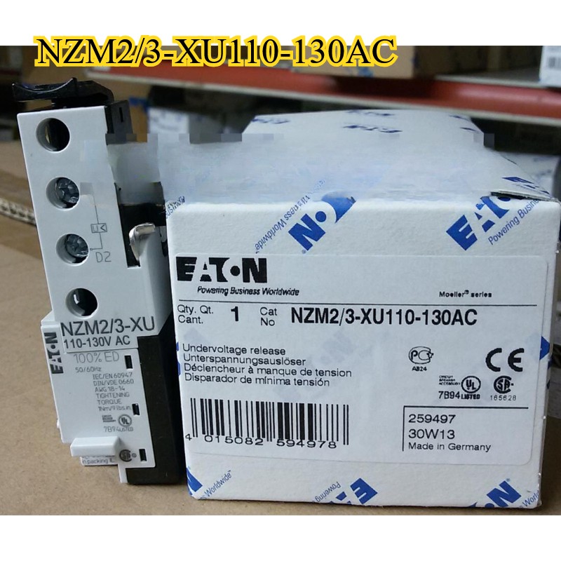 1PCS Eaton Moeller NZM2/3-XU110-130AC New For fast shipping In Box