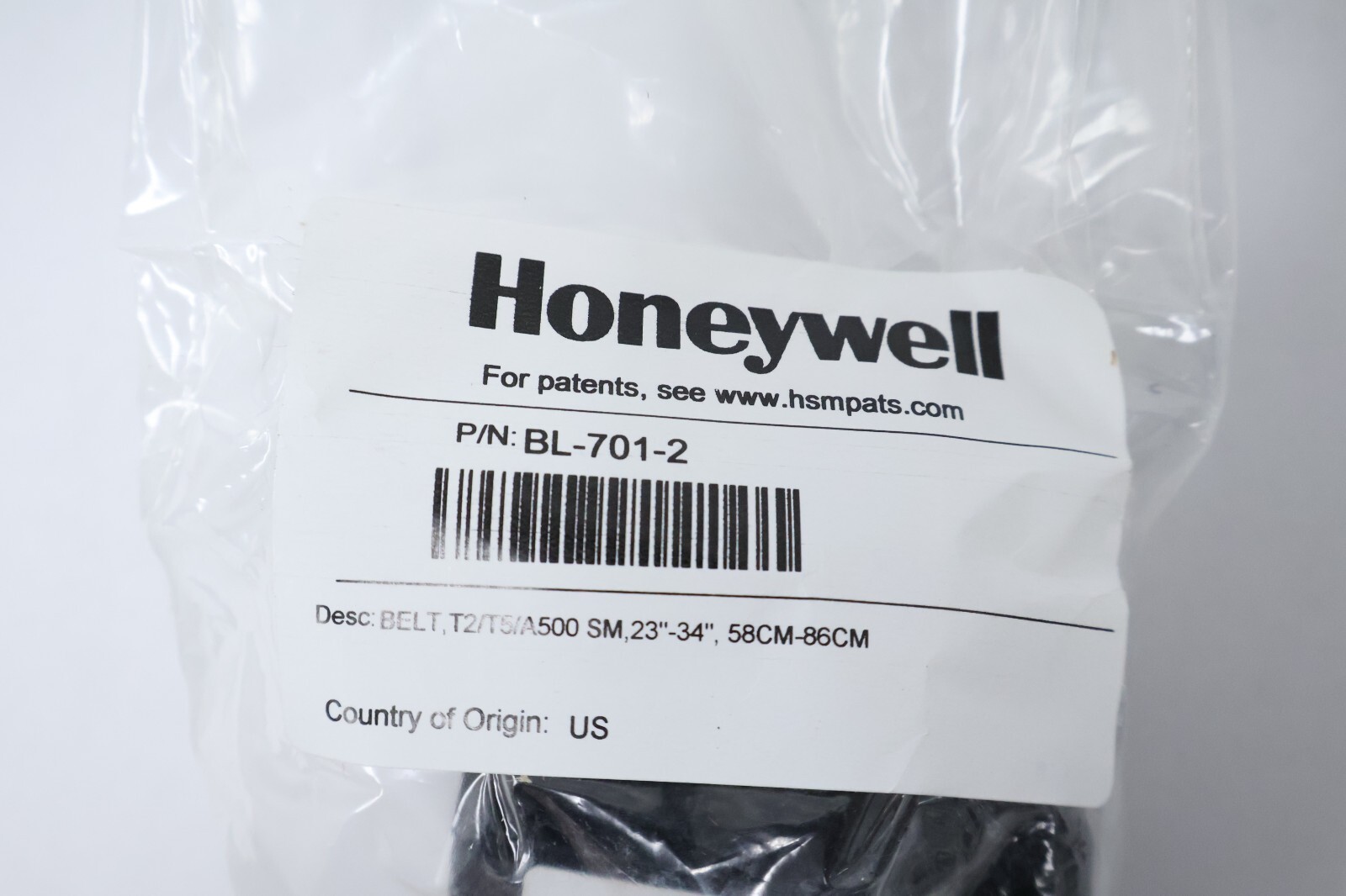 Honeywell BL-701-2 Belt Clip Vocollect Talkman T2 T5 A500 Series SM 23″-34″