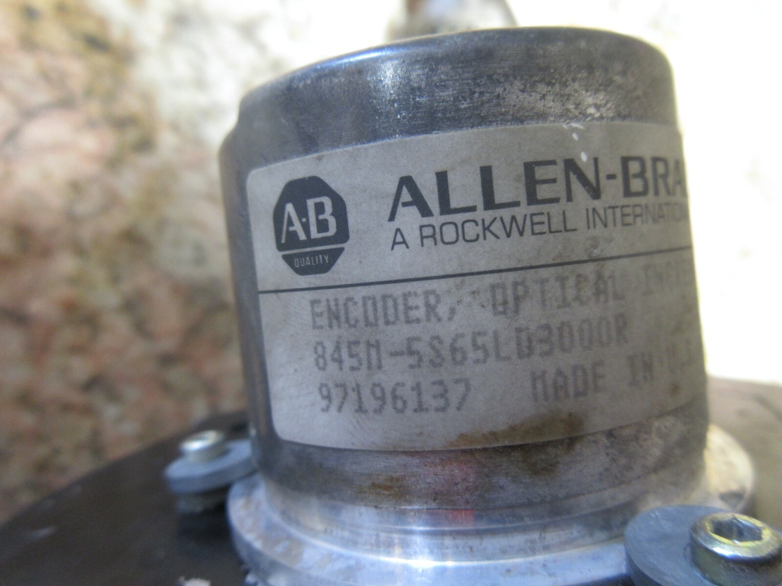 PARVEX GEC ALSTHOM SERVO MOTOR RX630DR1400 845M-5S65LD3000R 12598229 EACH 1