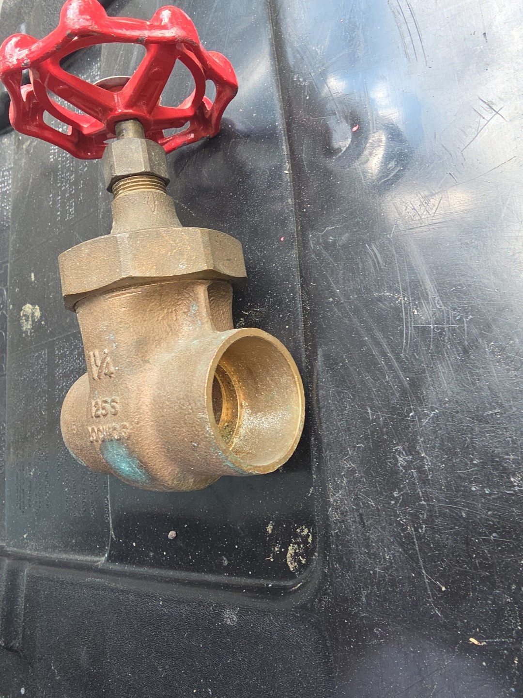KITZ 1-1/4″ BRASS SWEAT GATE VALVE C125S