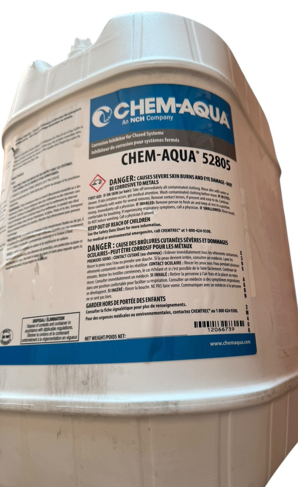 ChemAqua 52805 Corrosion Inhibitor for Closed Systems, 5 Gallons – Chem Aqua NCH