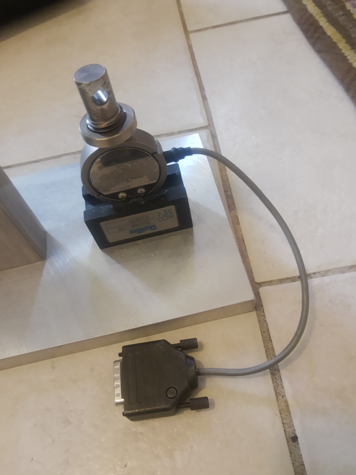 RARE Tension Tester Chatillon Force Gauge Digital w/ Heavy Duty Base XLC50N .5%