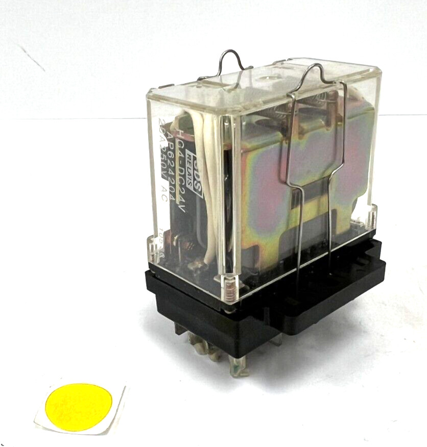 MATSUSHITA ELECTRIC PANASONIC HG4-DC24V POWER/SIGNAL RELAY OAL 2-5/8″