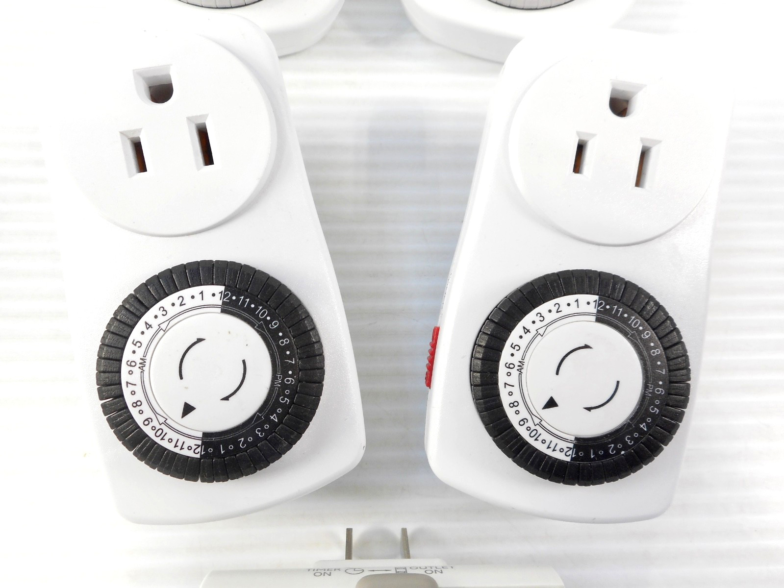 FIRST ALERT/GE/ECT LOT OF 5 ELECTRIC TIMERS NO#10