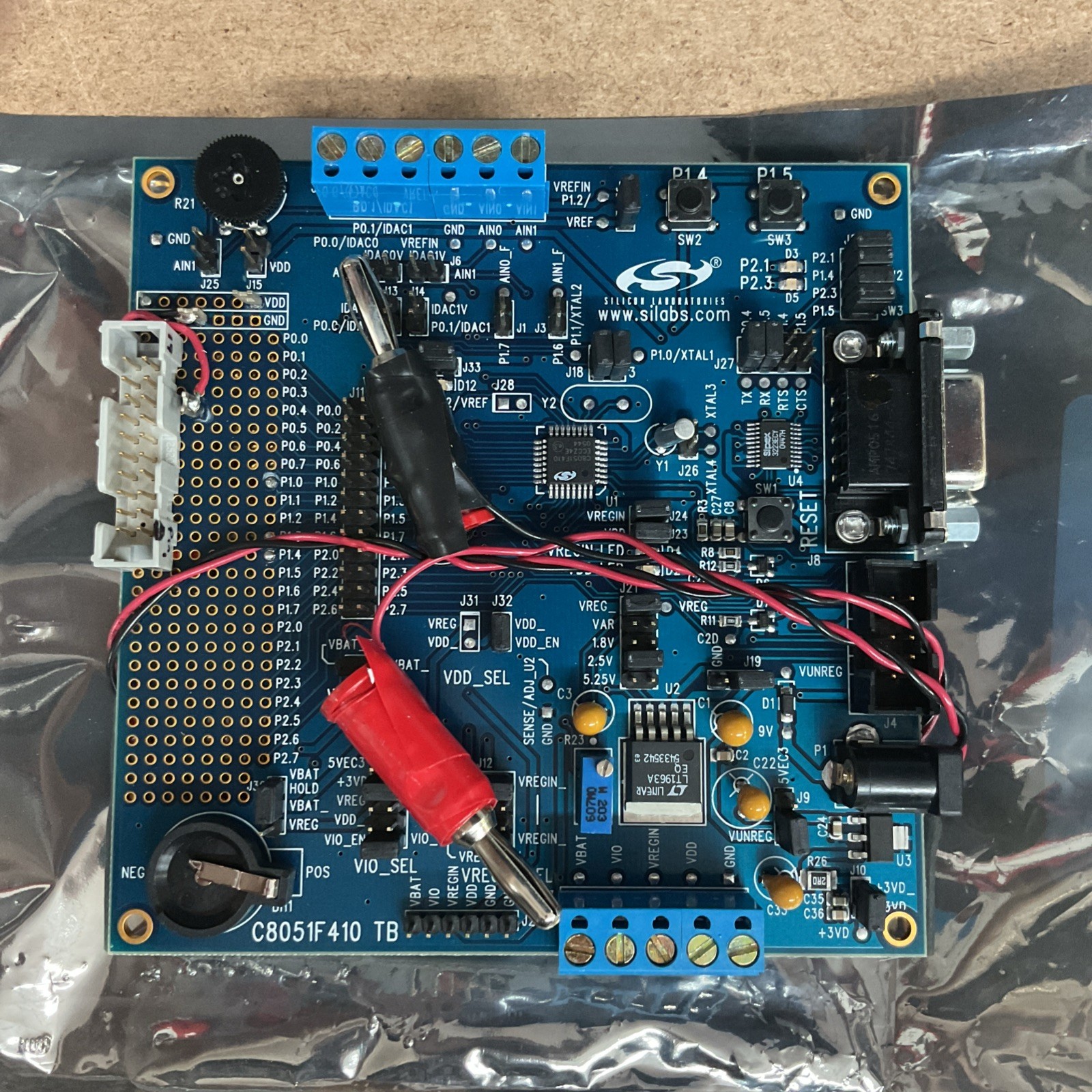 Silicon Laboratories Development Kit Type C8051F410DK