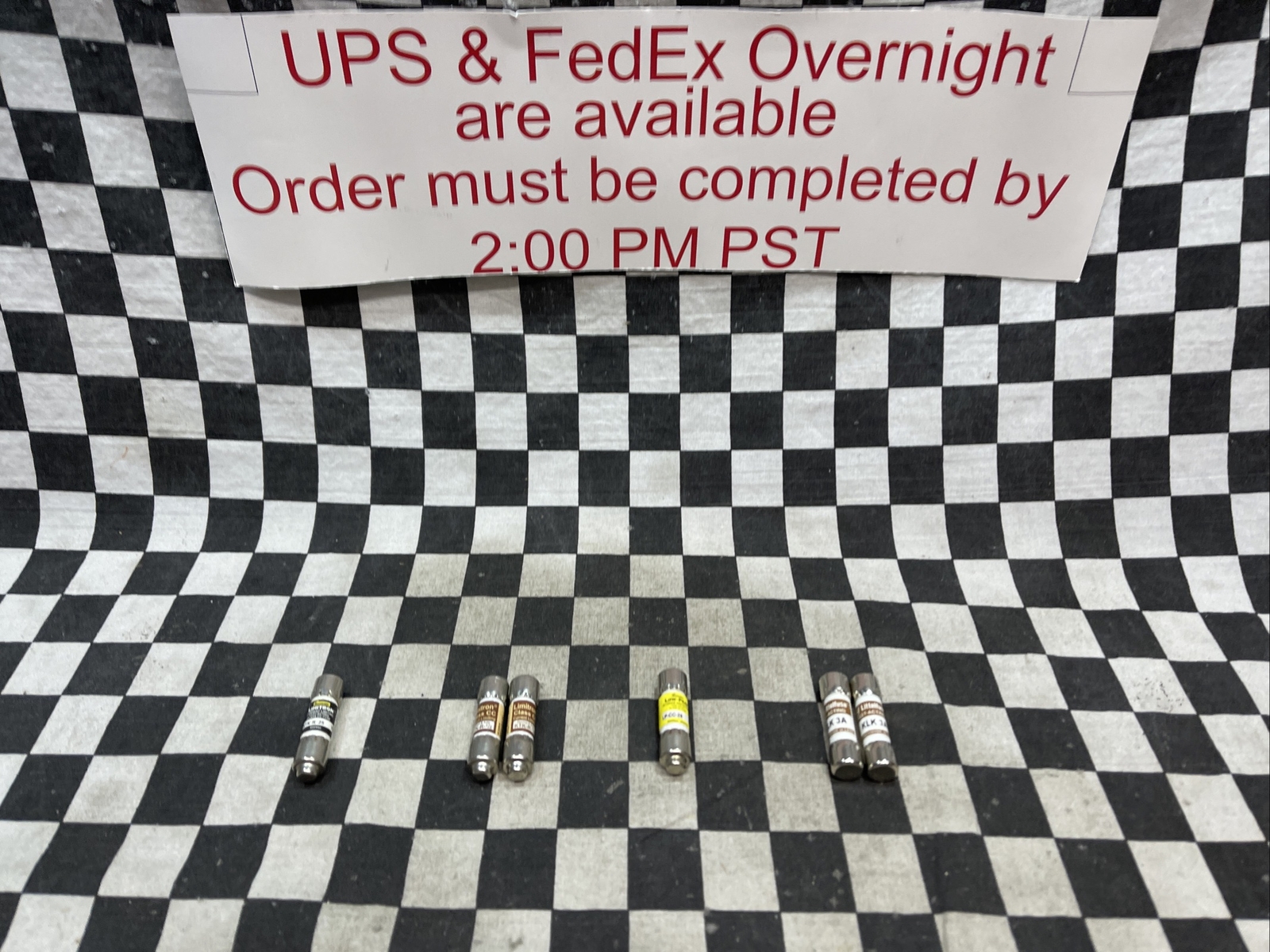 LITTELFUSE KLK-3A and LP-CC-25 and KTK-R-1/2 and KTK-R-25, LOT OF 6#W1V