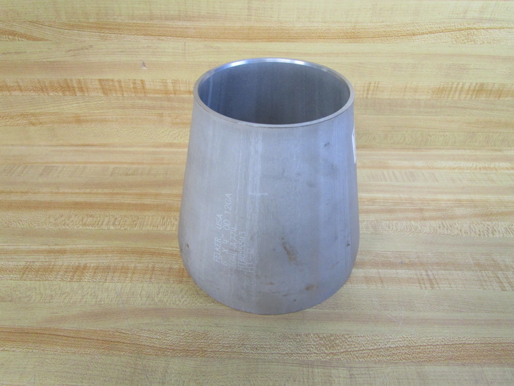Felker 6″ x 4″ OD 12GA Stainless Steel Reducer 6″x4″OD12GA
