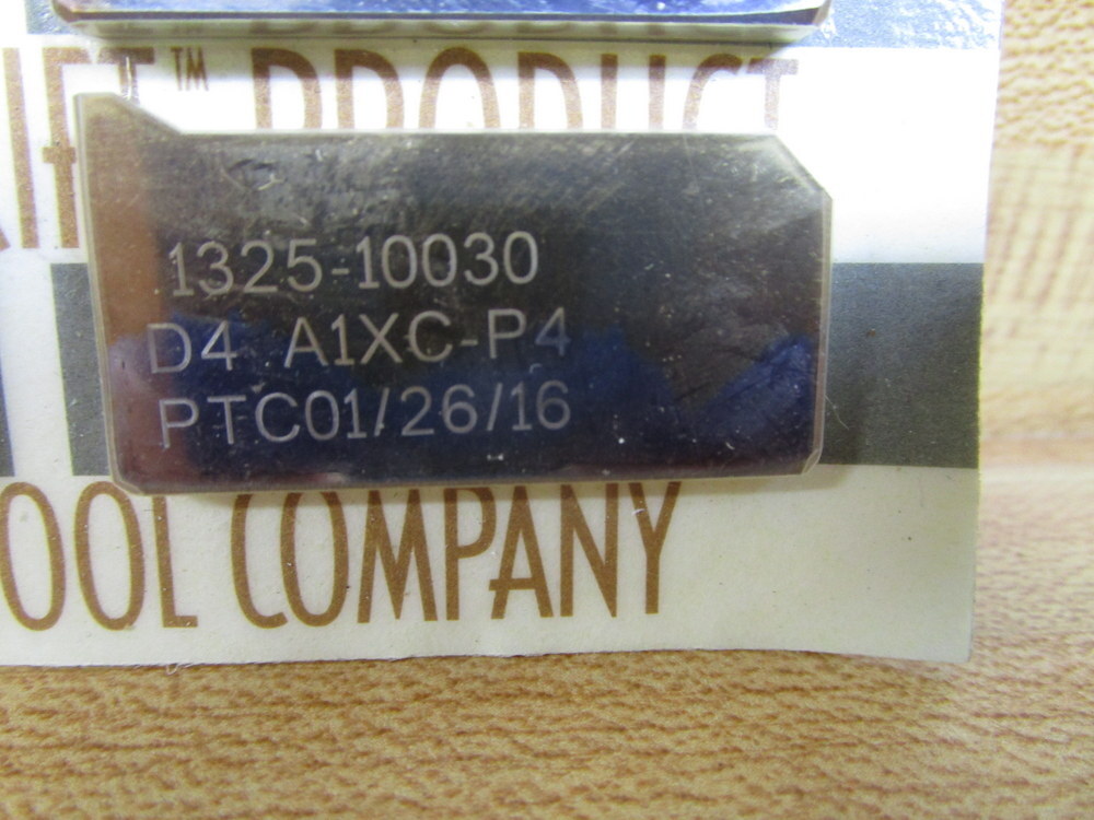 Peterson Tool 1325-10030 Insert D4 A1XC-P4 (Pack of 10)