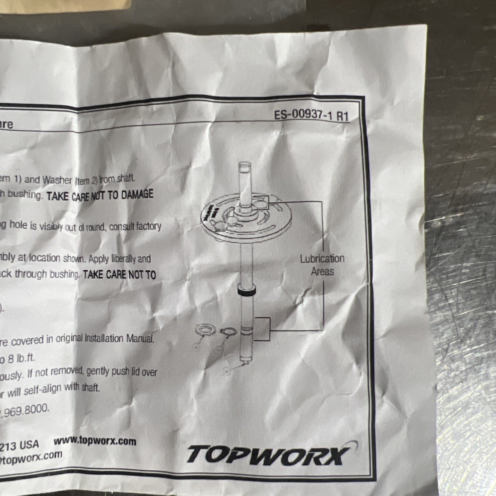 Topworx AV-SNB206 Nos Surplus