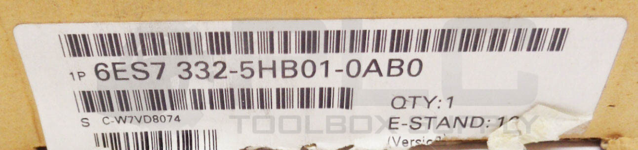 NEW SIEMENS 6ES7 332-5HB01-0AB0 ANALOG OUTPUT MODULE