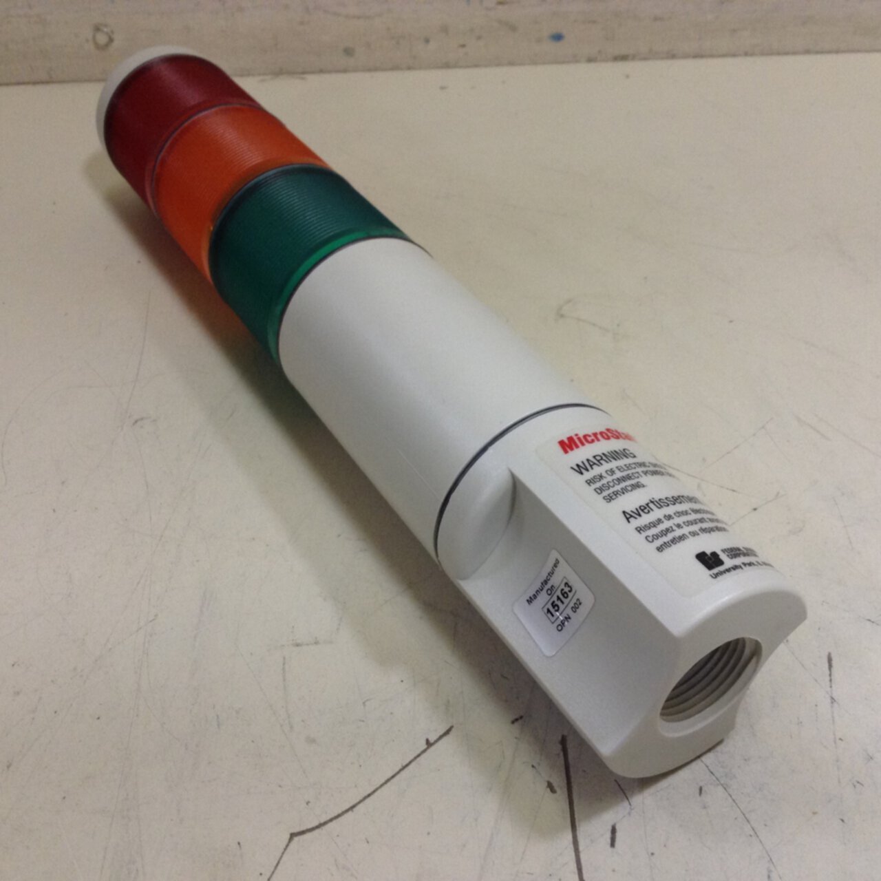FEDERAL SIGNAL Stack Signal Light MSL3-024 New #89114