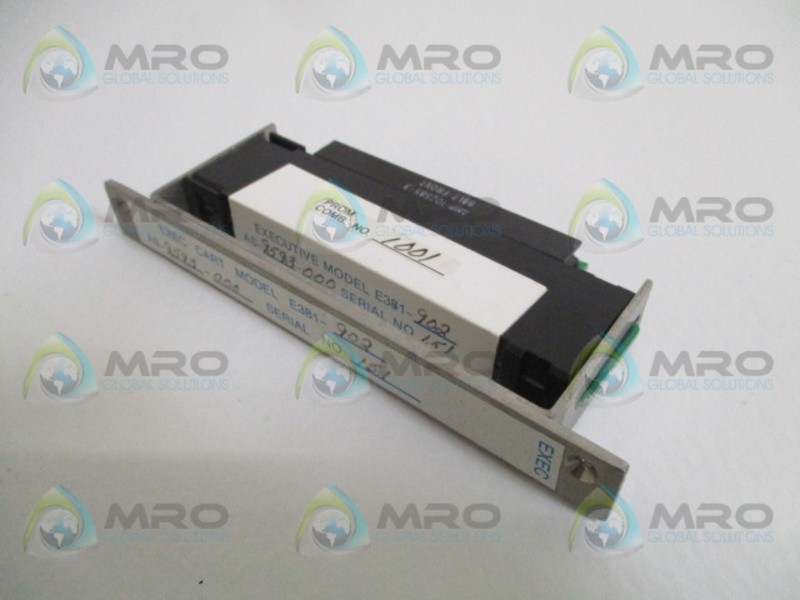 SCHNEIDER MODICON AS-9593-000 AS-E381-902 EXEC CART MODULE UNMP