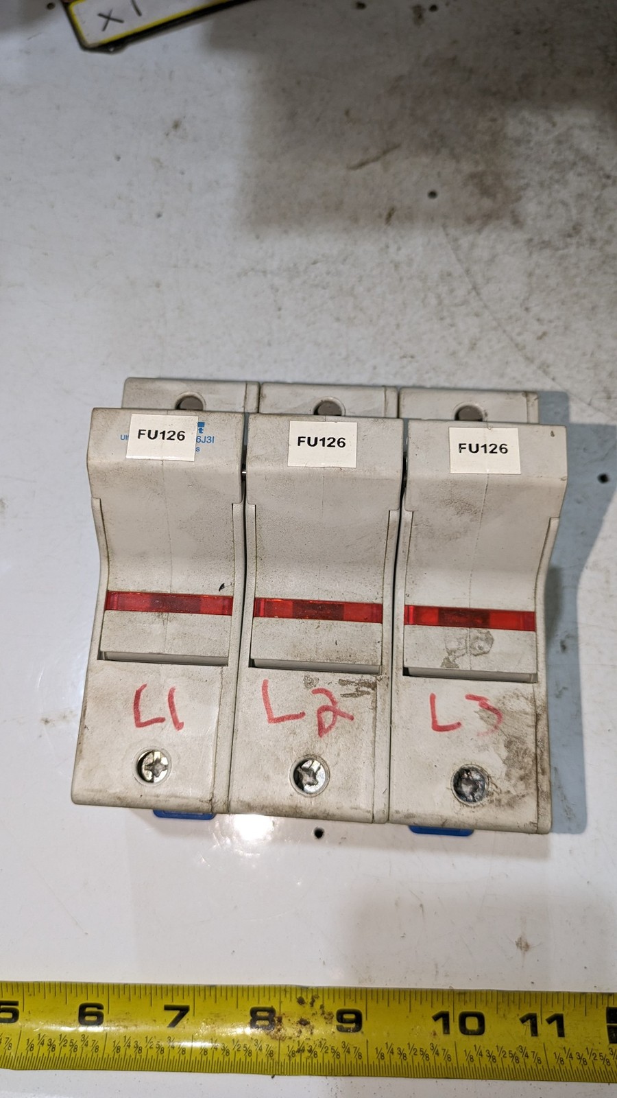 Ferraz Shawmut US6J3I M211381 Fuse Holder 600VAC/DC 60A 200kA RMS