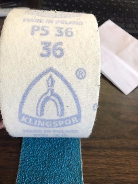 1 NEW ROLL KLINGSPOR PS36 3″ X 10MT K/O **MAKE OFFER**