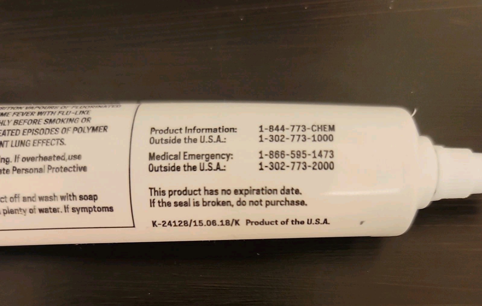 Krytox GPL 202 Grease (2oz) Tube – PFPE/PTFE High Performance Lube Chemours